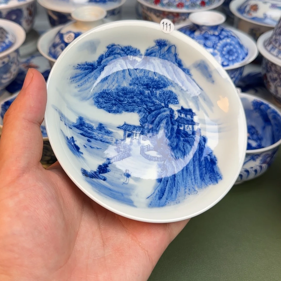 彦祖纯手工手绘茶具111