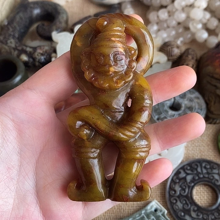 和田玉未镶嵌颈饰32