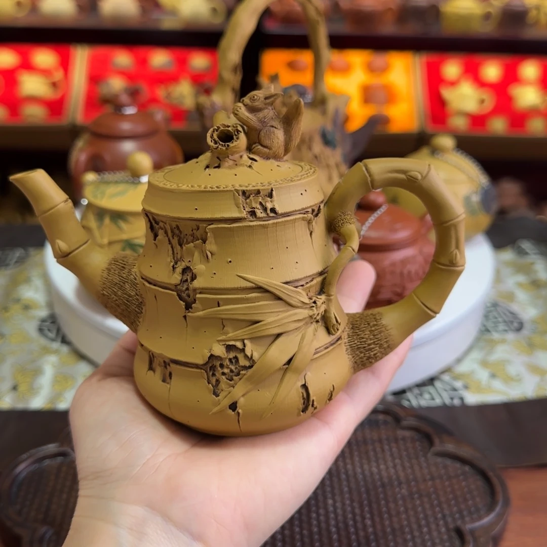 茶壶段泥葫芦竹节