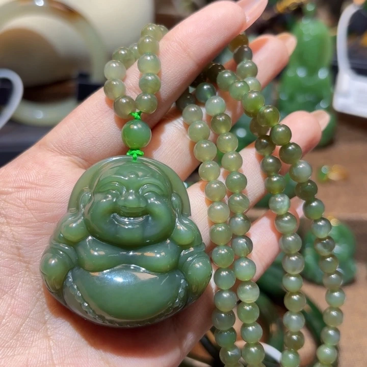 颈饰未镶嵌和田玉