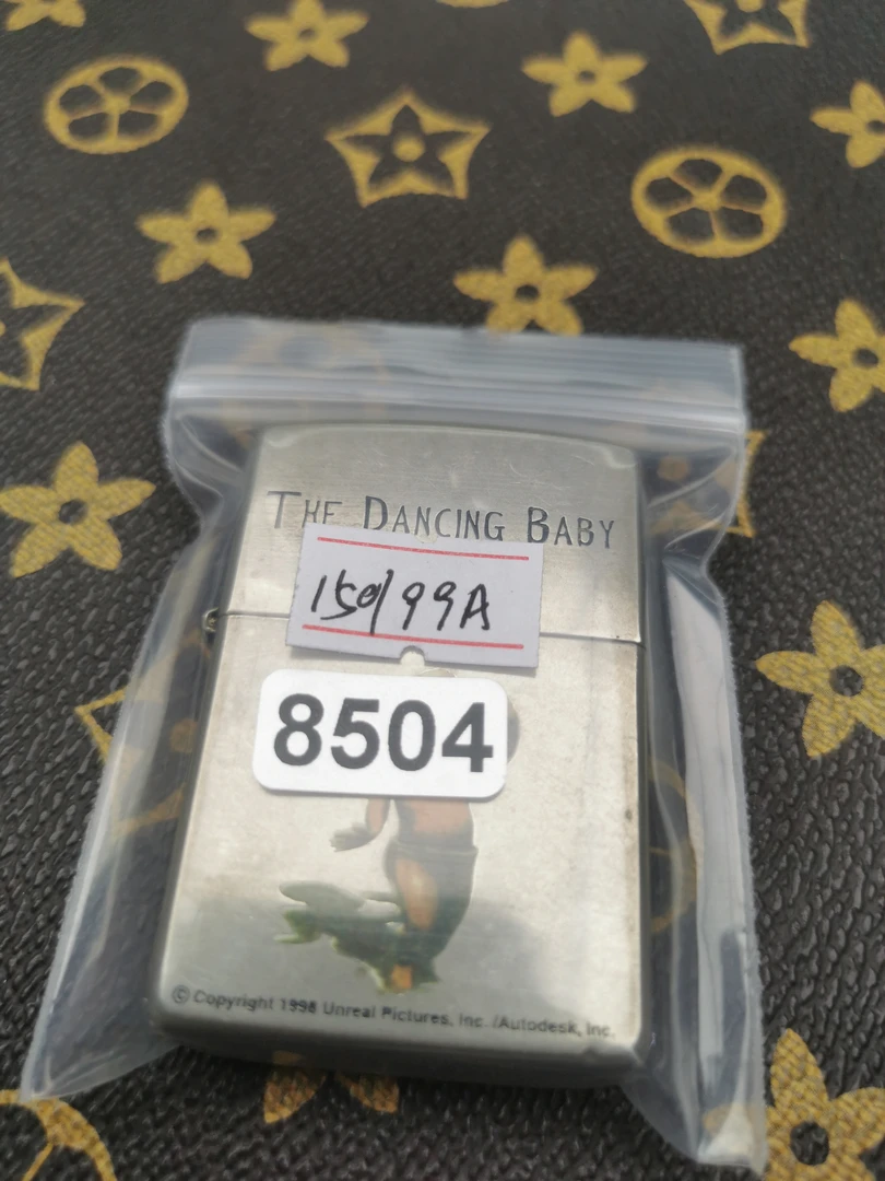 Zippo打火机回血99A镀银-8504