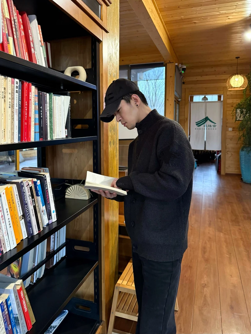 休闲【十字准星纽扣开衫】男女同款D28022