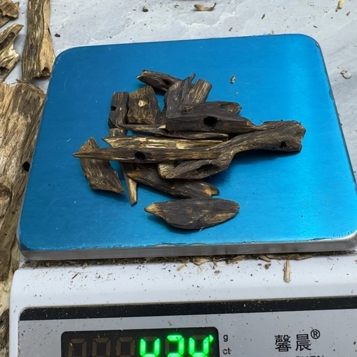 沉香沉香碎屑绿绮楠沉香43克