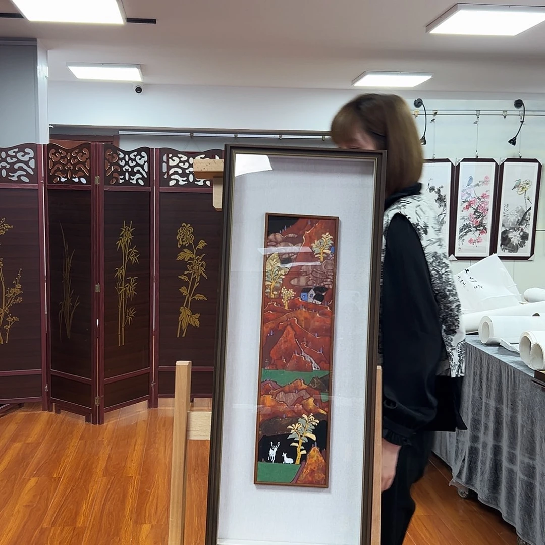 书法张跃玫老师亲笔手绘