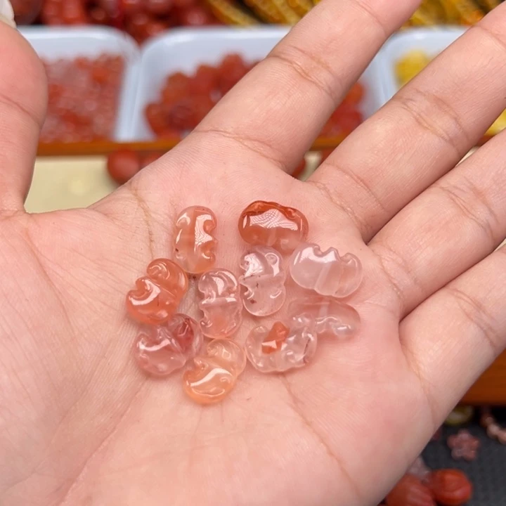 南红玛瑙未镶嵌吊坠(不含链)