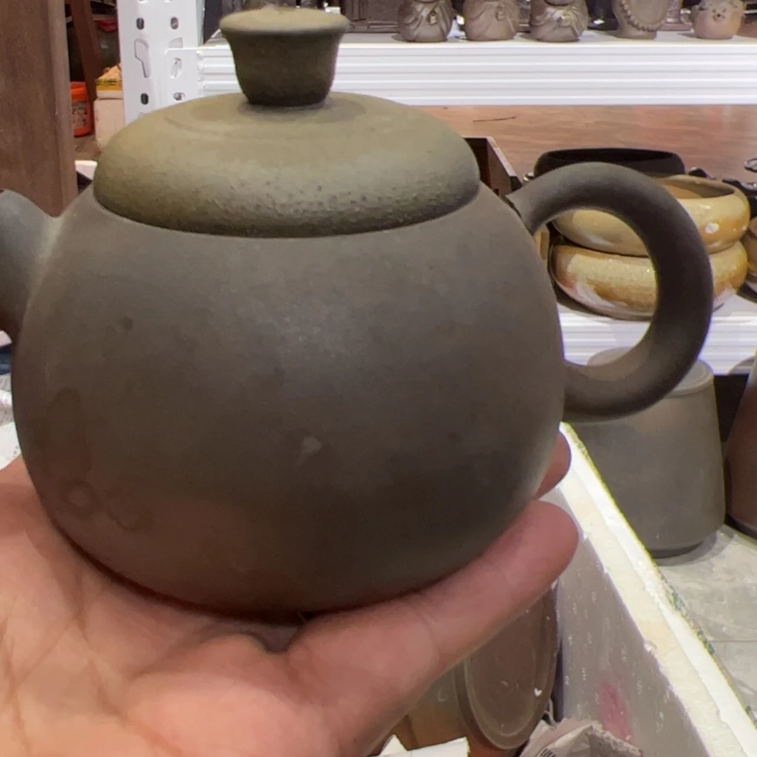 贵台龙窑柴烧茶壶177