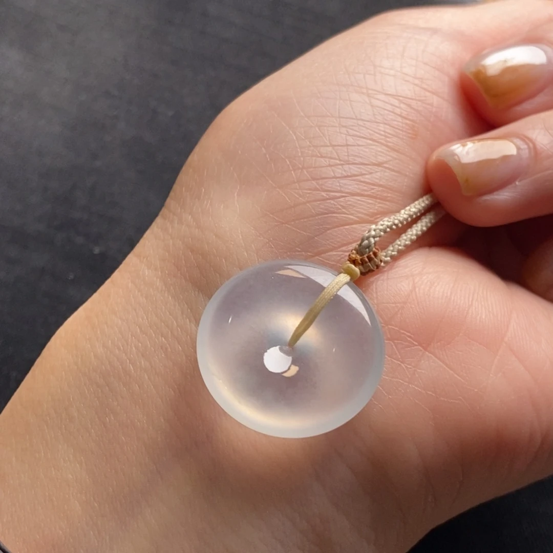 翡翠未镶嵌颈饰21.7-5.0