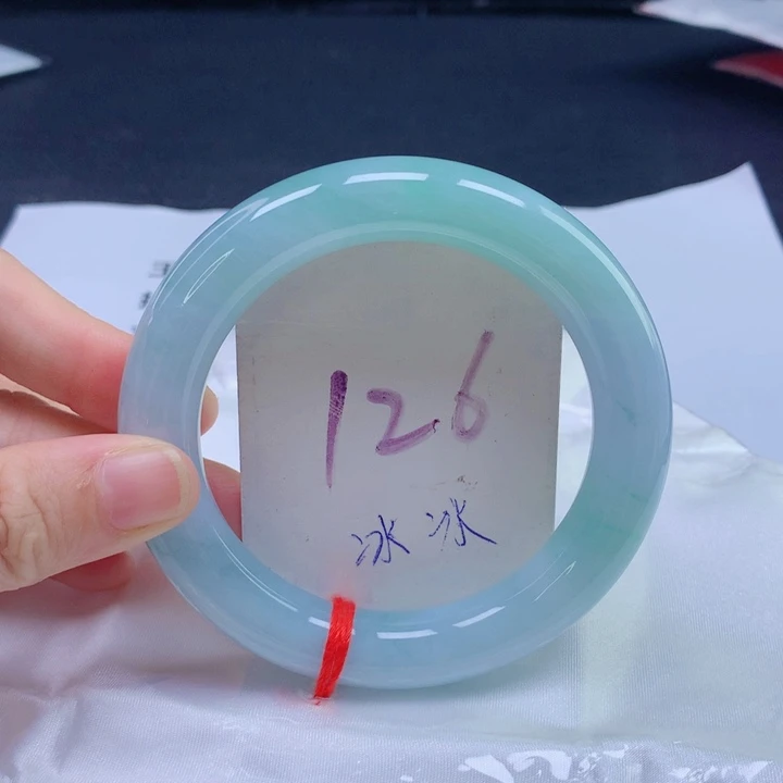 未镶嵌手镯翡翠圈口585858585