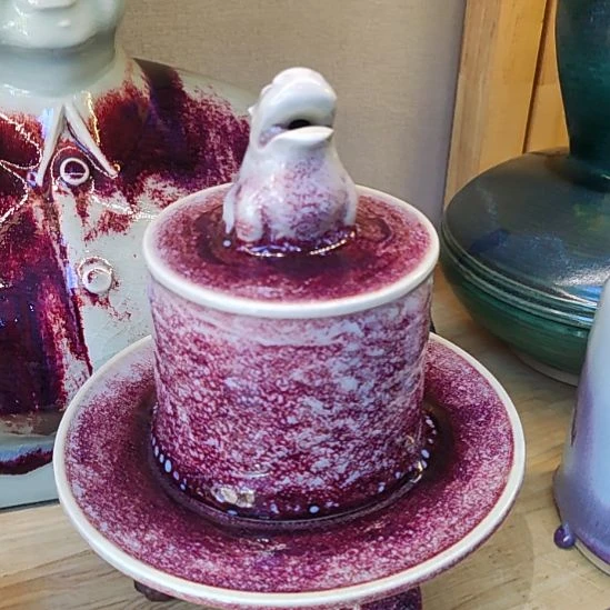 精品窑变香炉摆件漂亮