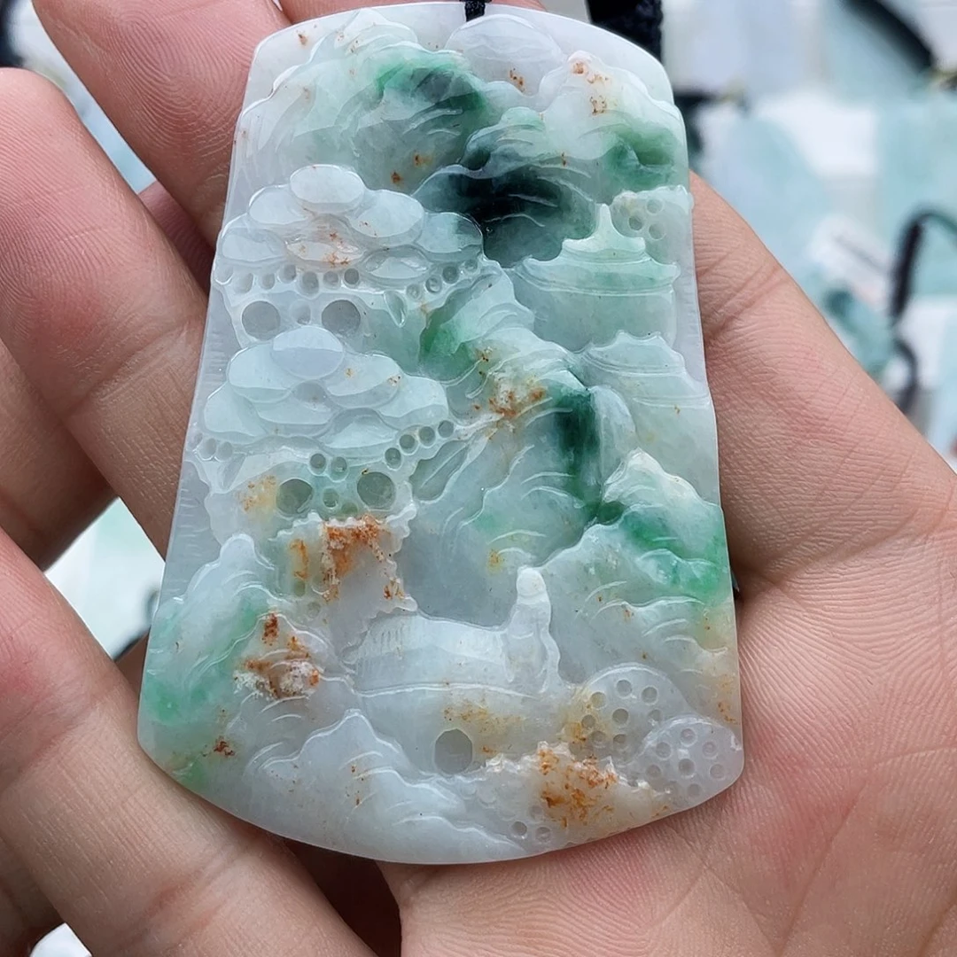 颈饰未镶嵌翡翠啵**灬翡翠