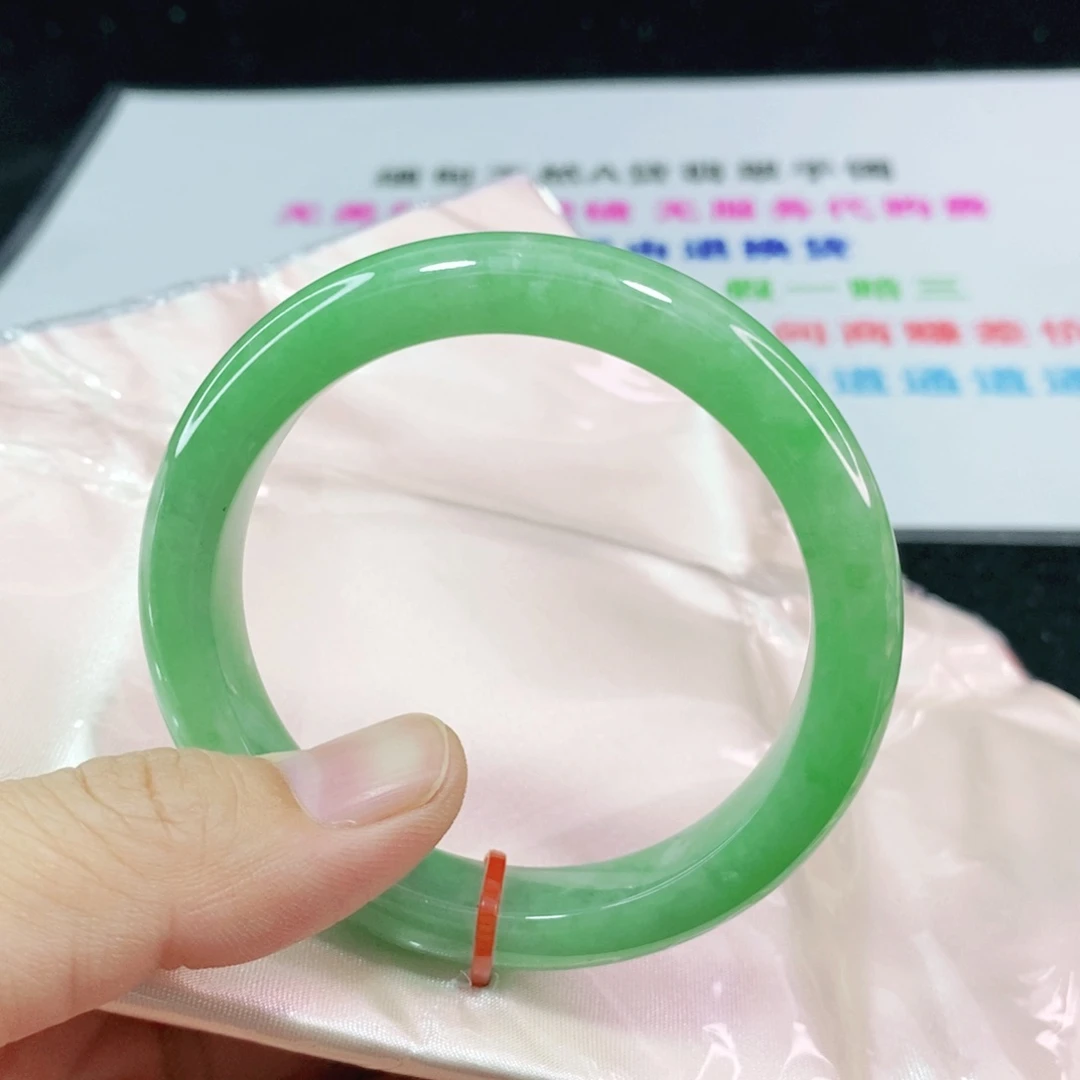 未镶嵌手镯翡翠S****桐 53.6圈口高品质高质量