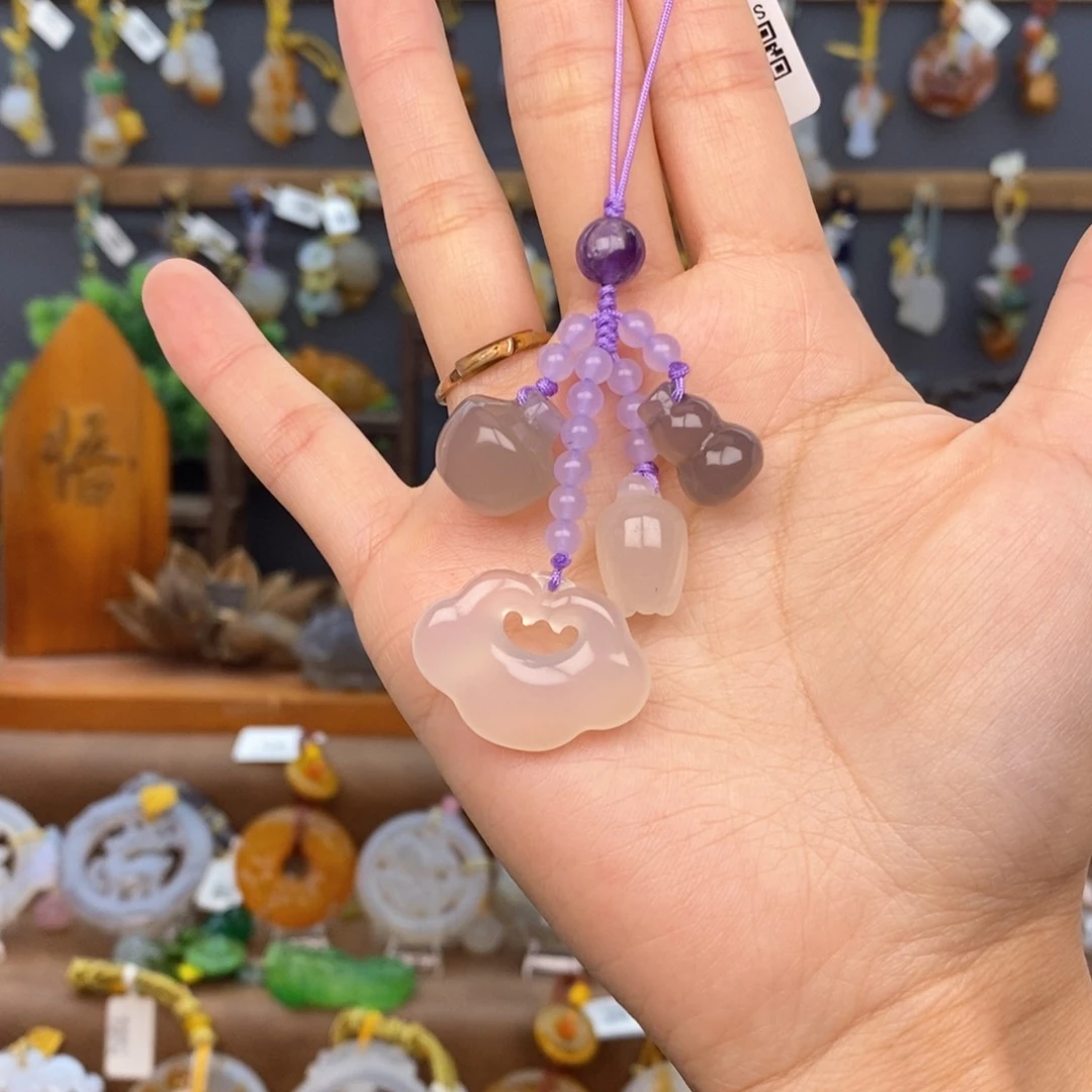 玛瑙/玉髓车挂未镶嵌66666666