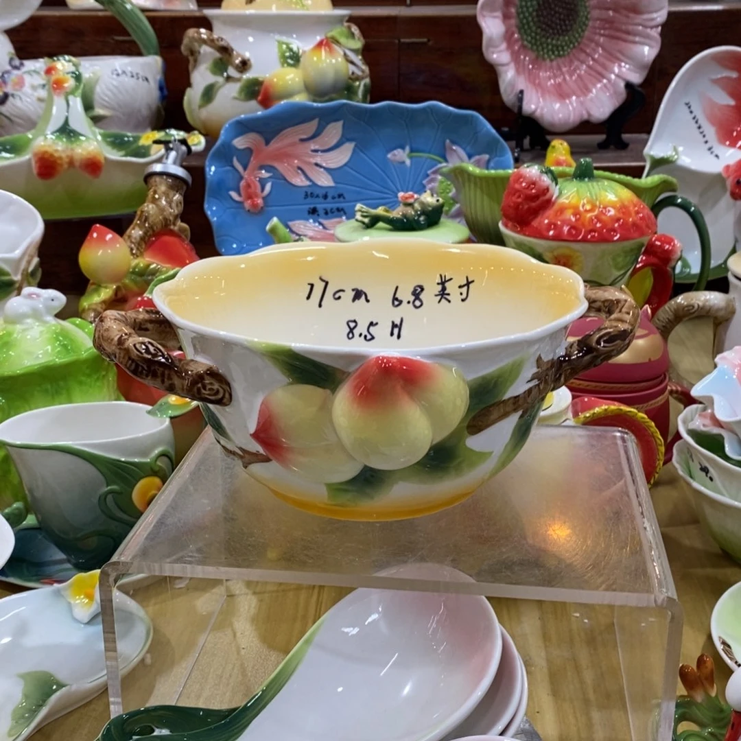 釉下彩陶瓷陶瓷陶瓷