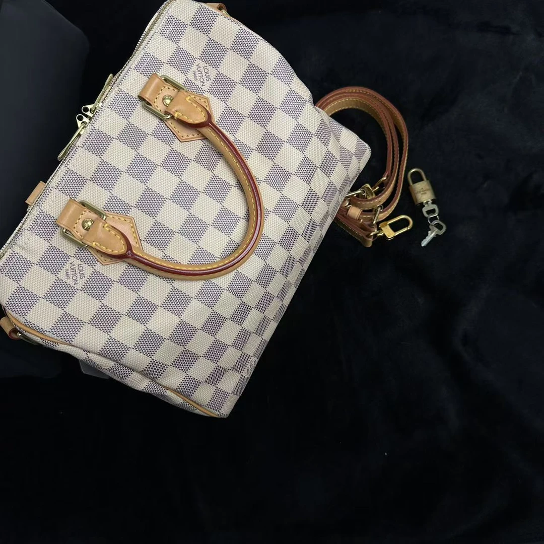 95新 LouisVuitton/路易威登 【文子姐专属】F750/speedy25/FB