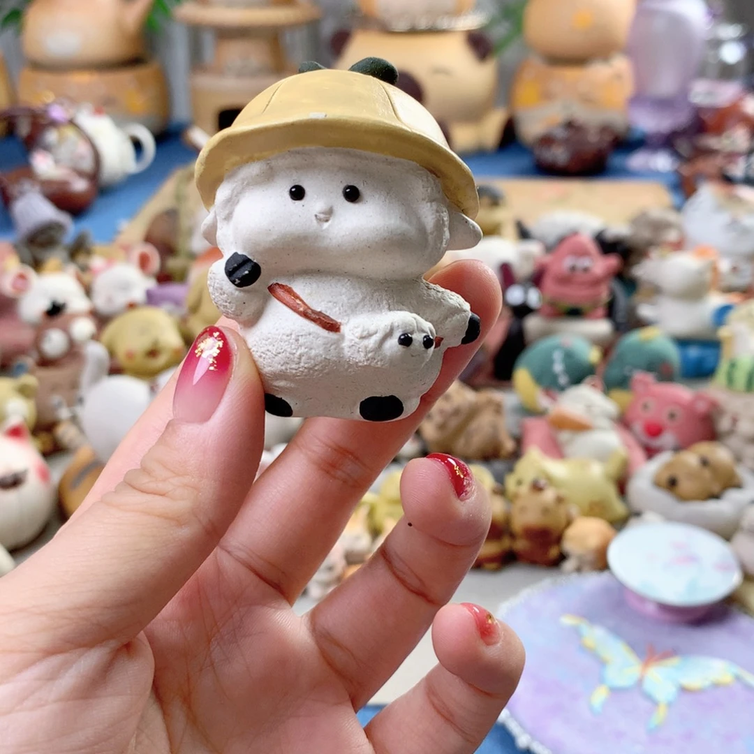 紫砂茶宠手工制作