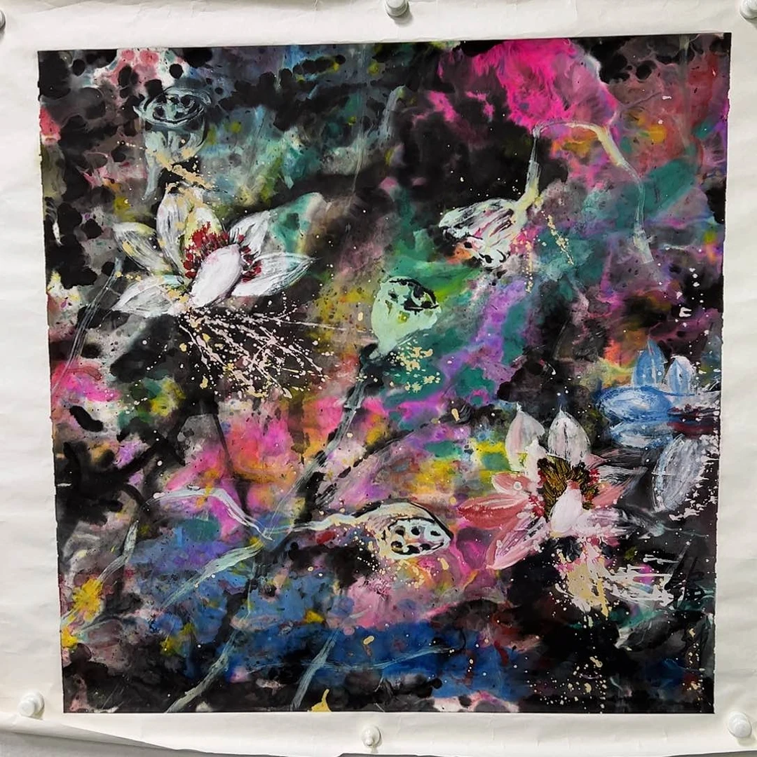 国画你是个很爱的人和