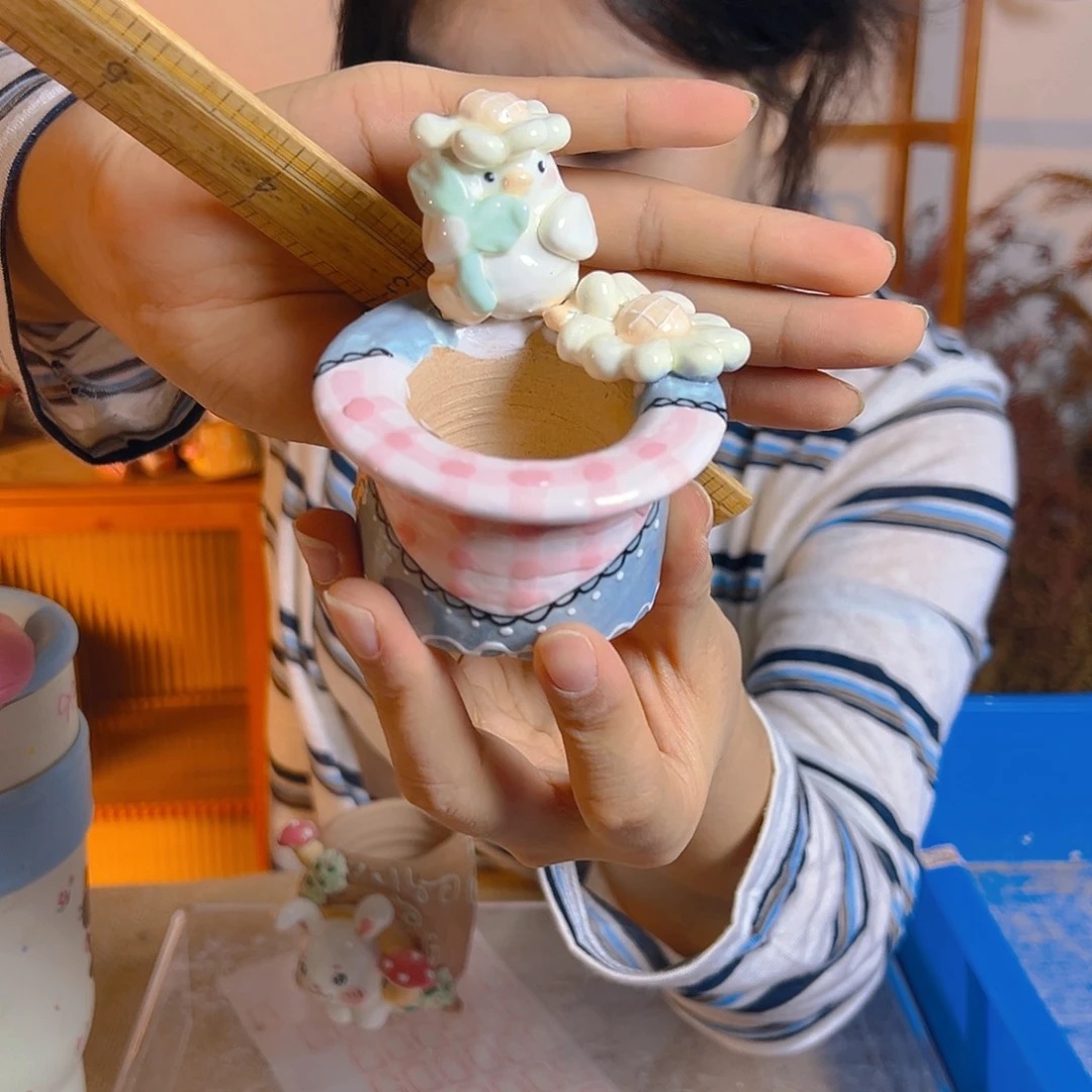老梧家的手工多肉花盆
