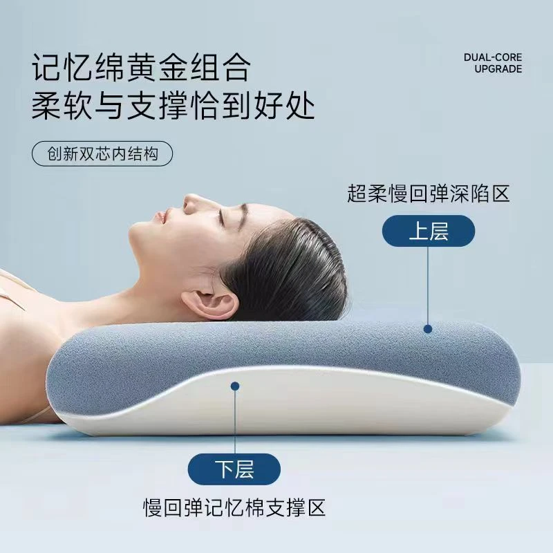 超熟睡深睡零压力慢回弹记忆棉枕头酒店同款升级PRO款记忆枕