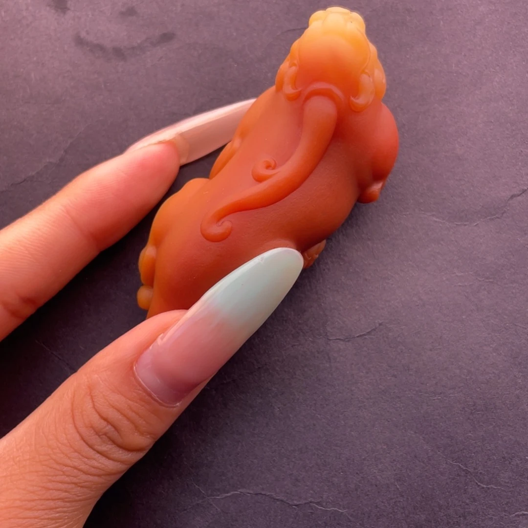 石英质玉黄蜡石挂件未镶嵌贤*哥