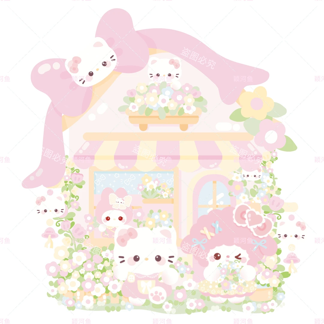 【非独家异形大贴封箱贴插画合集】封箱贴贴纸异形封口贴