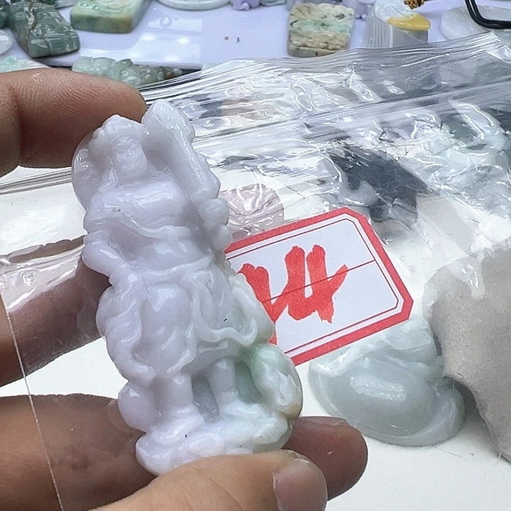 翡翠颈饰未镶嵌A***你天然缅甸翡翠吊坠