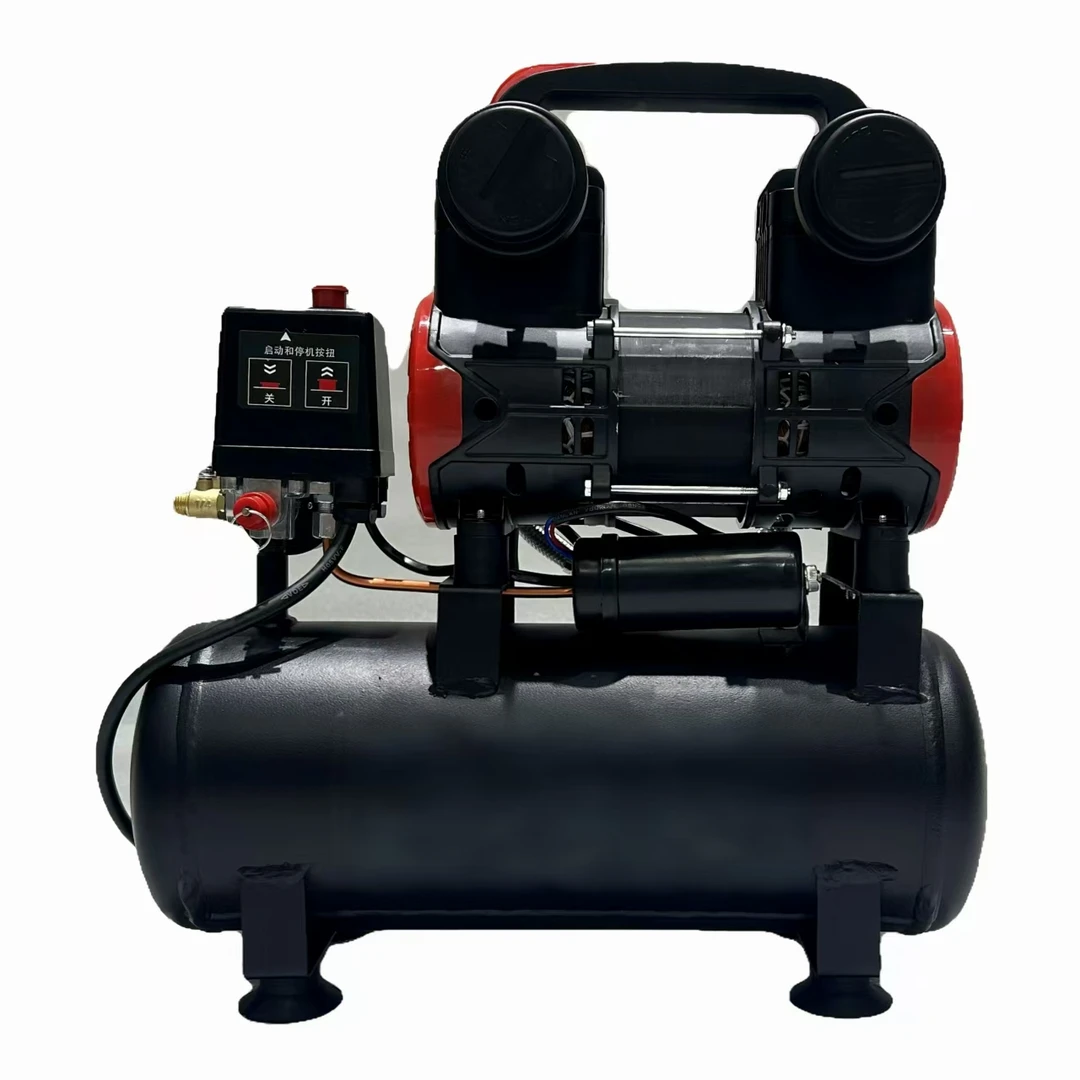 小型迷你静音无油空压机10升