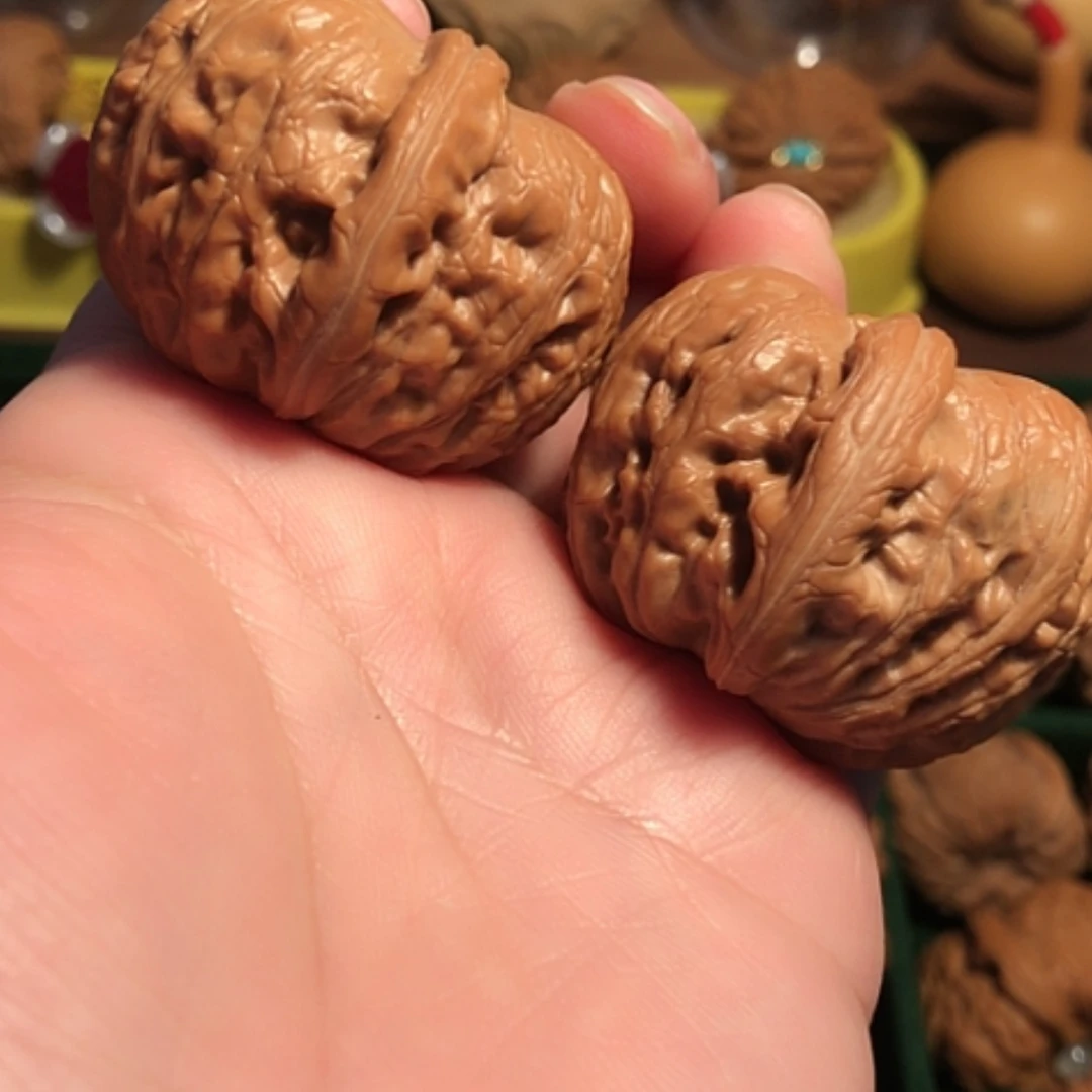 【闪购商品】文玩核桃把件元宝