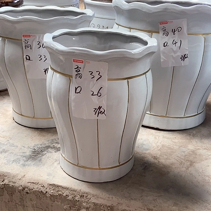 高温烧制白色一套
