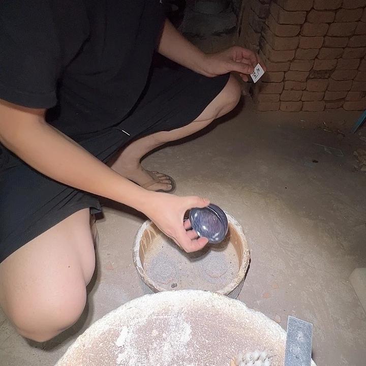 松***阳瓷便携款宋御柴烧精品主人杯