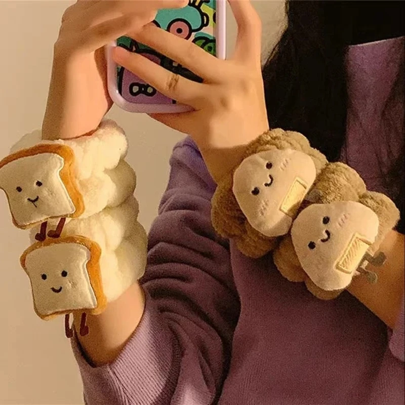 洗脸防水手腕带吸水神器防湿袖女护腕毛巾腕巾套袖发圈挡水隔水带