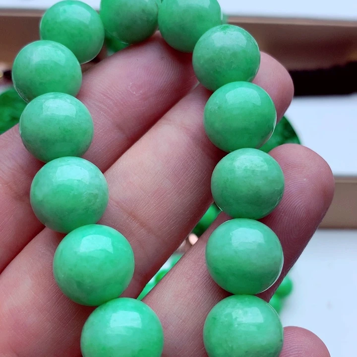 翡翠未镶嵌手链手串