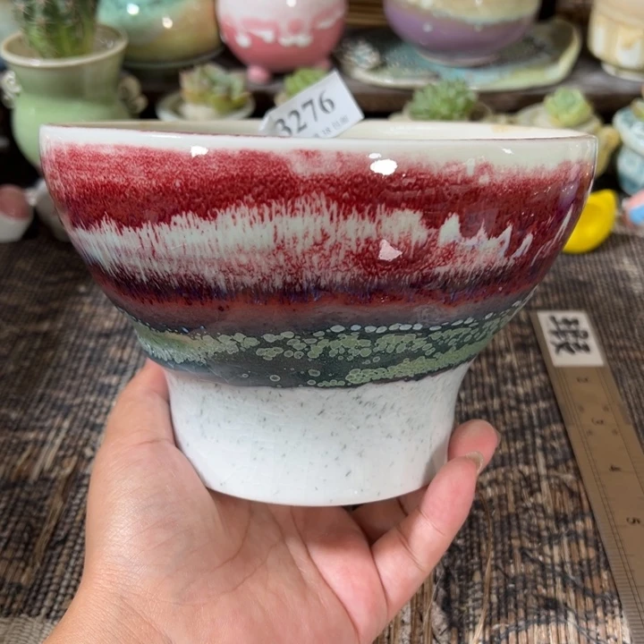 口15 手工花盆满30包邮