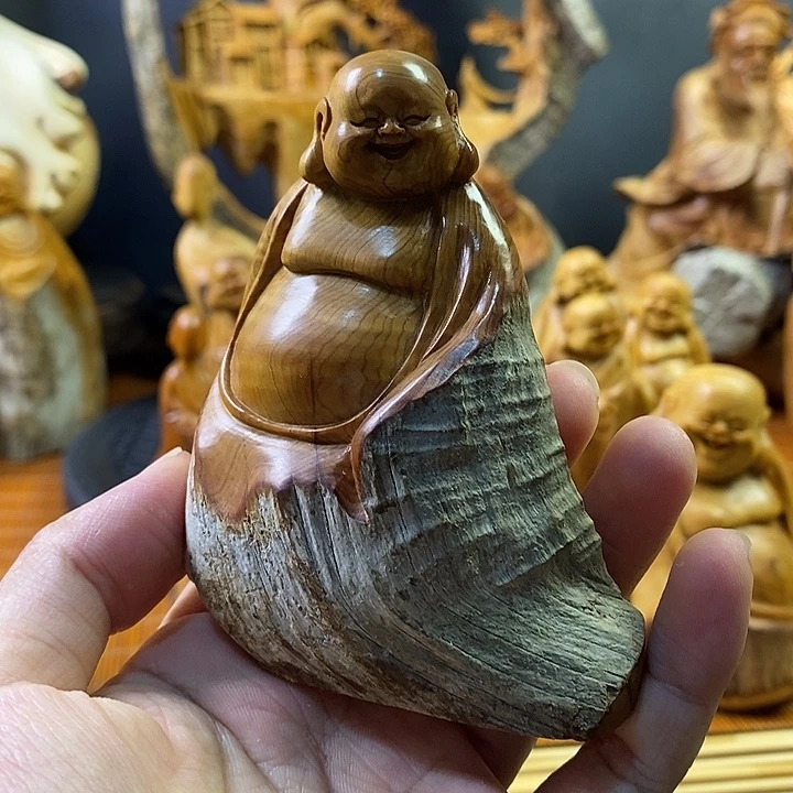 柏木（崖柏）大肚弥勒