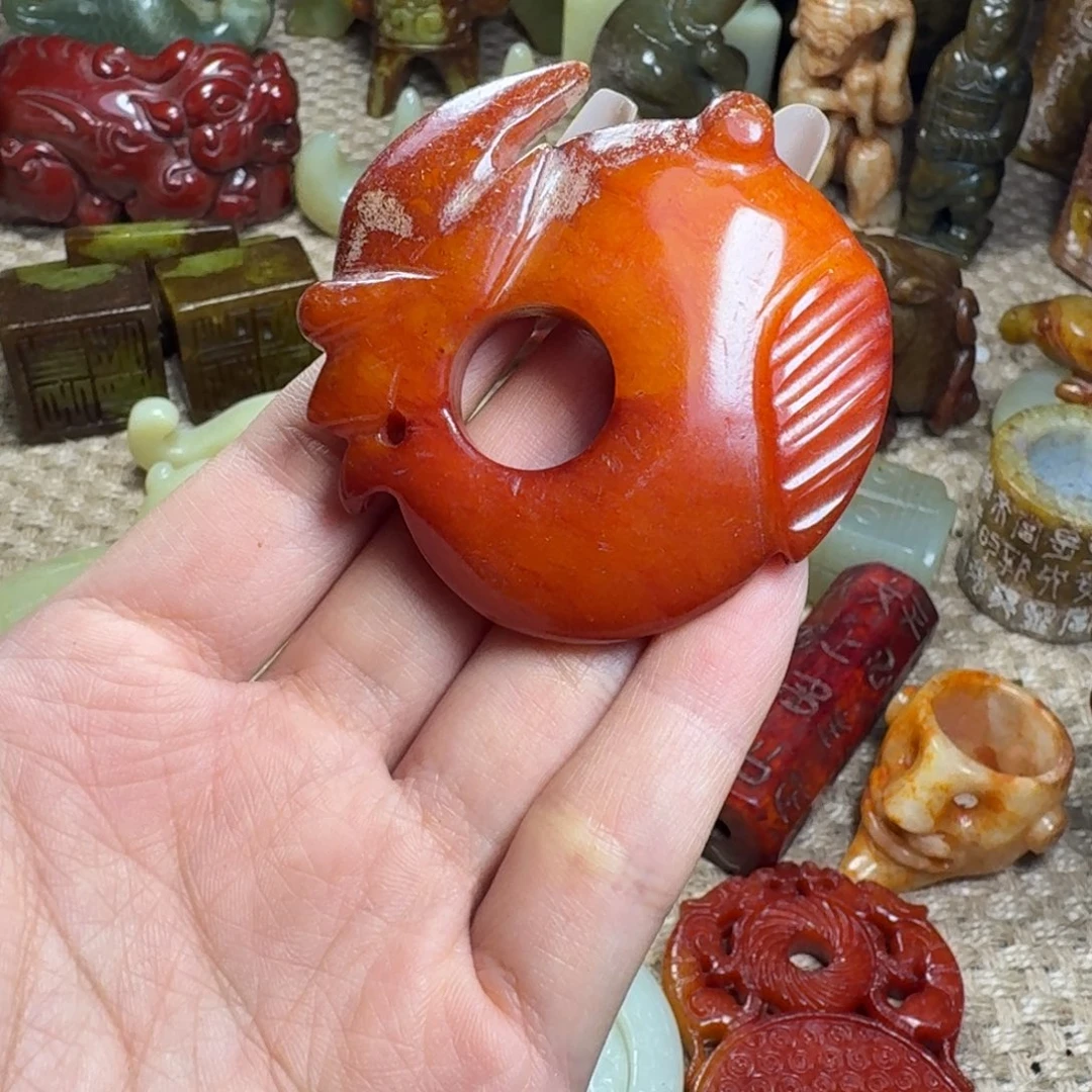 白玉菩提吊坠挂件