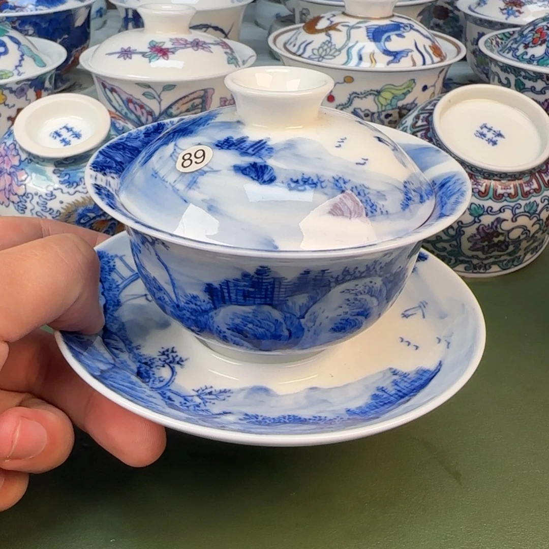 彦祖纯手工手绘茶具68