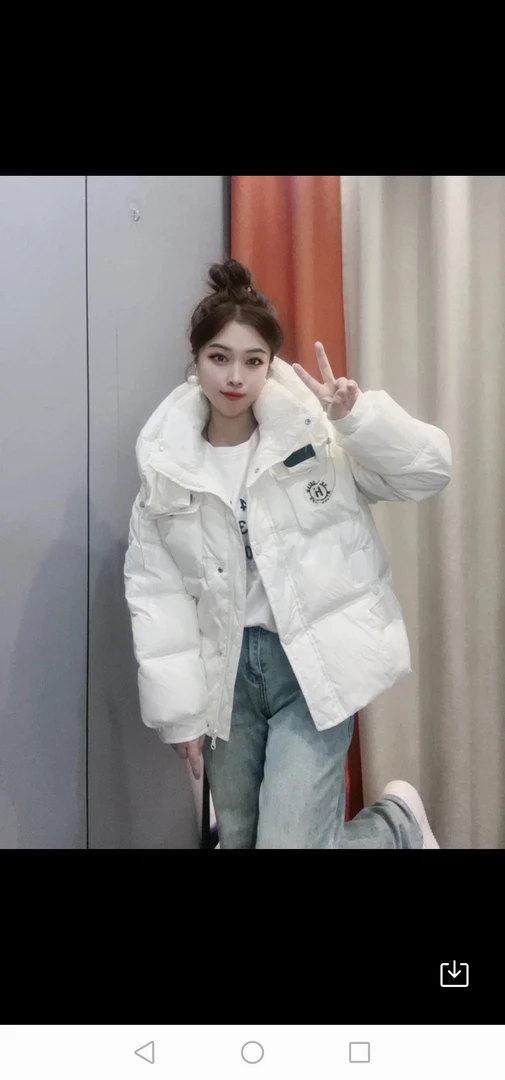 福利款棉百搭洋气连帽设计小个子休闲外套