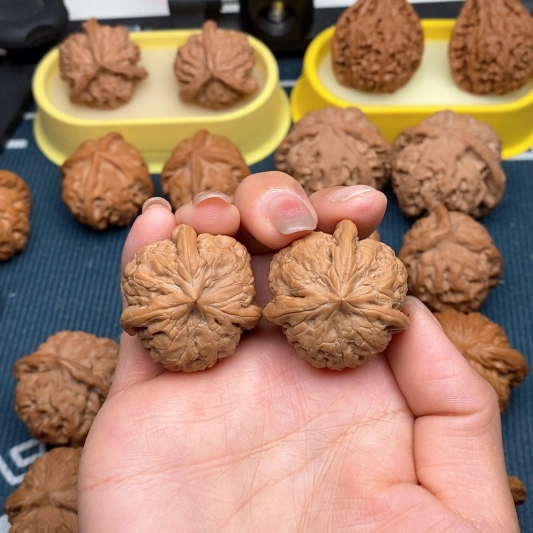 吊坠文玩核桃超*超野生莲花33