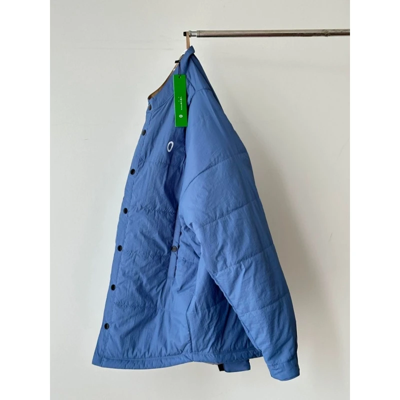 300斤加肥大码蓝色双面穿棉衣外套男女秋冬保暖棉服青少年夹克潮2