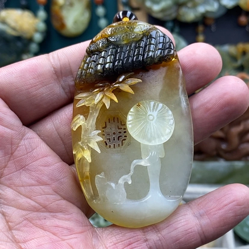 【闪购商品】未镶嵌岫玉吊坠
