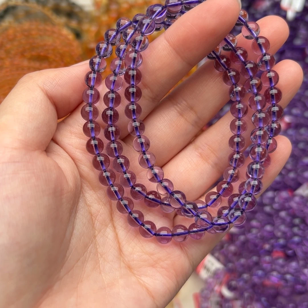 水晶手链未镶嵌紫水晶