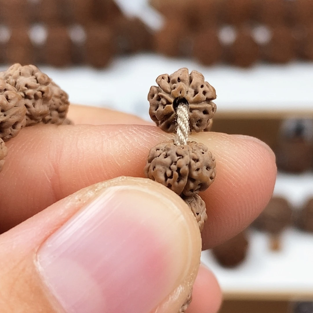手串金刚菩提收藏版稀有精品玉石梅花108
