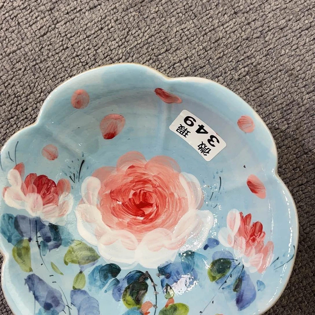 景德镇手绘高温釉下彩陶瓷茶具