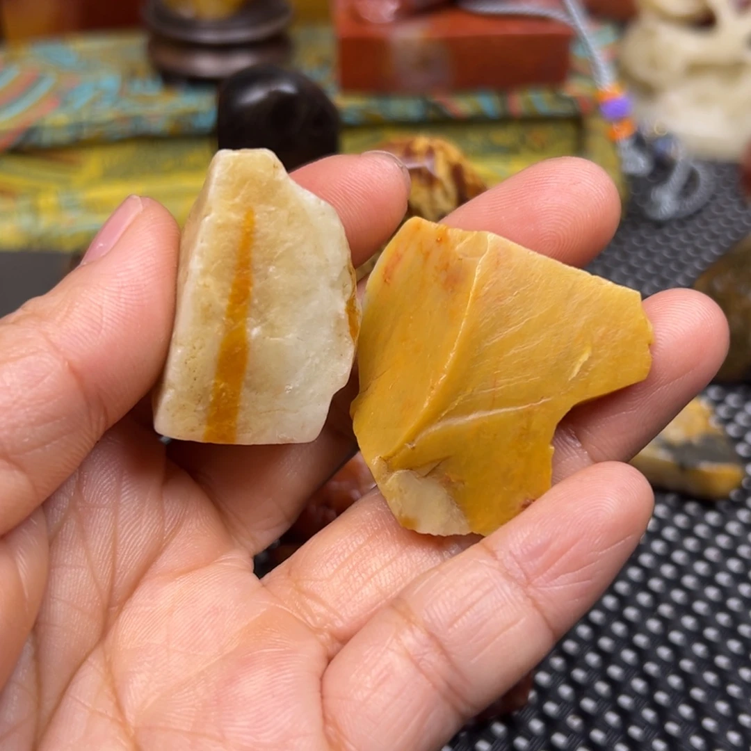 寿山石印石旗降原石