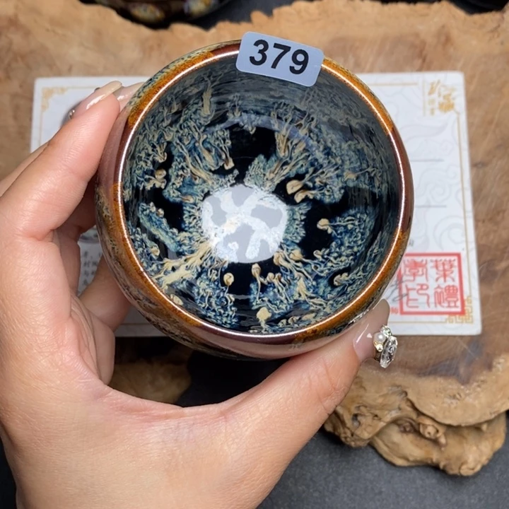 茶盏建窑建盏主人杯379
