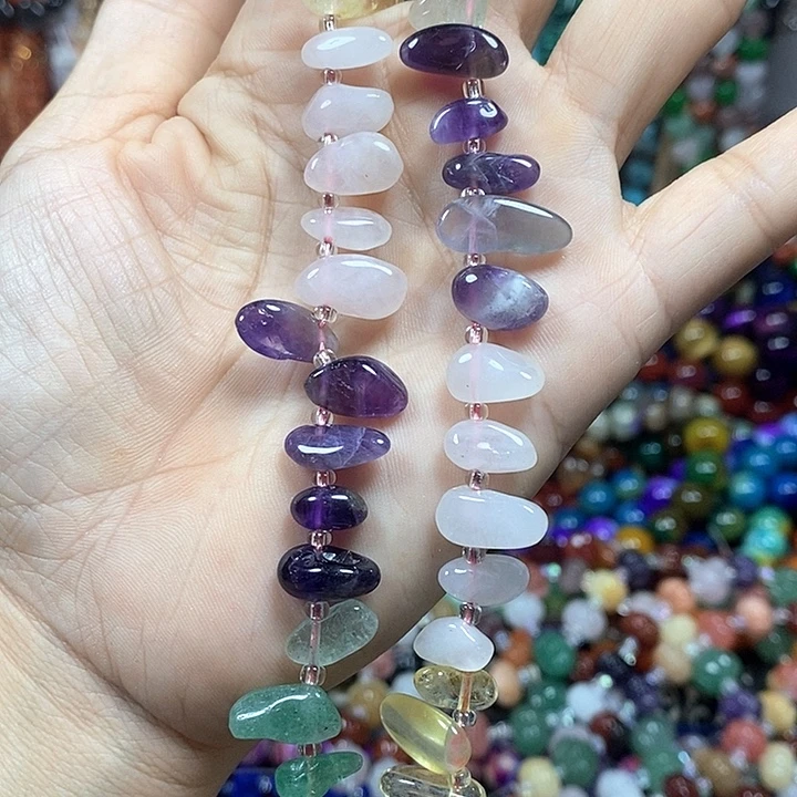 未镶嵌玛瑙/玉髓珠宝半成品多宝水晶
