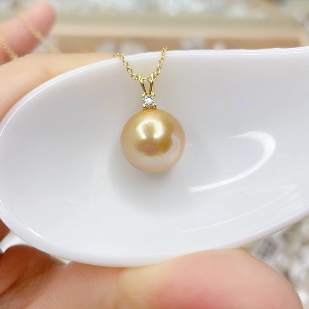 淡水珍珠未镶嵌吊坠(赠链)