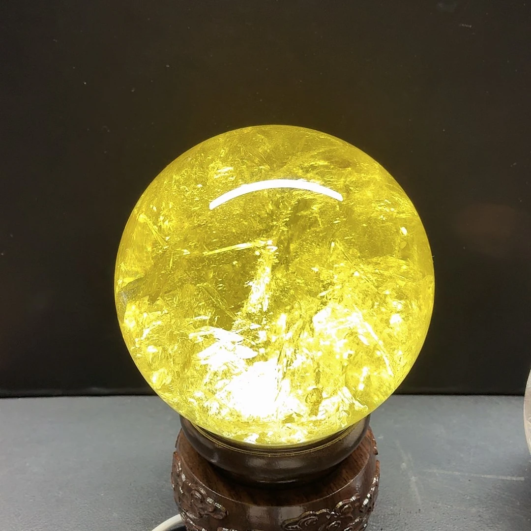 K***_水晶珠宝半成品未镶嵌黄水晶10