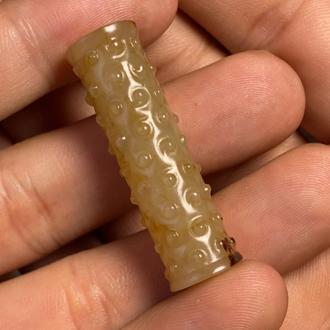 颈饰未镶嵌和田玉九**河