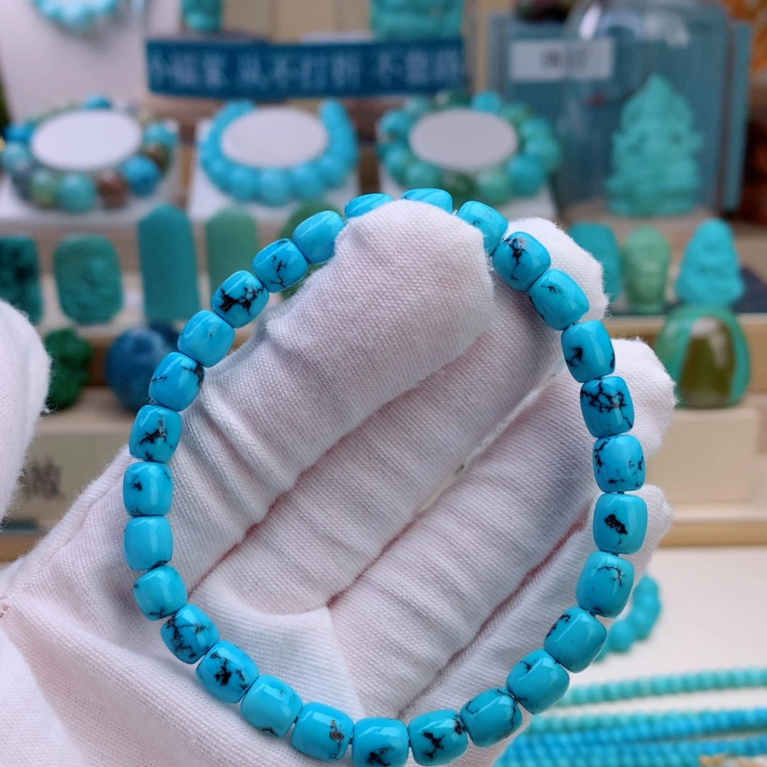 绿松石未镶嵌挂件