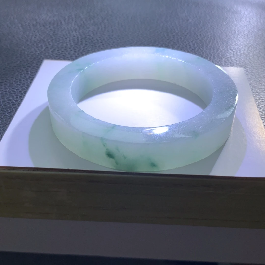 定制翡翠手镯56-59正圈未镶嵌